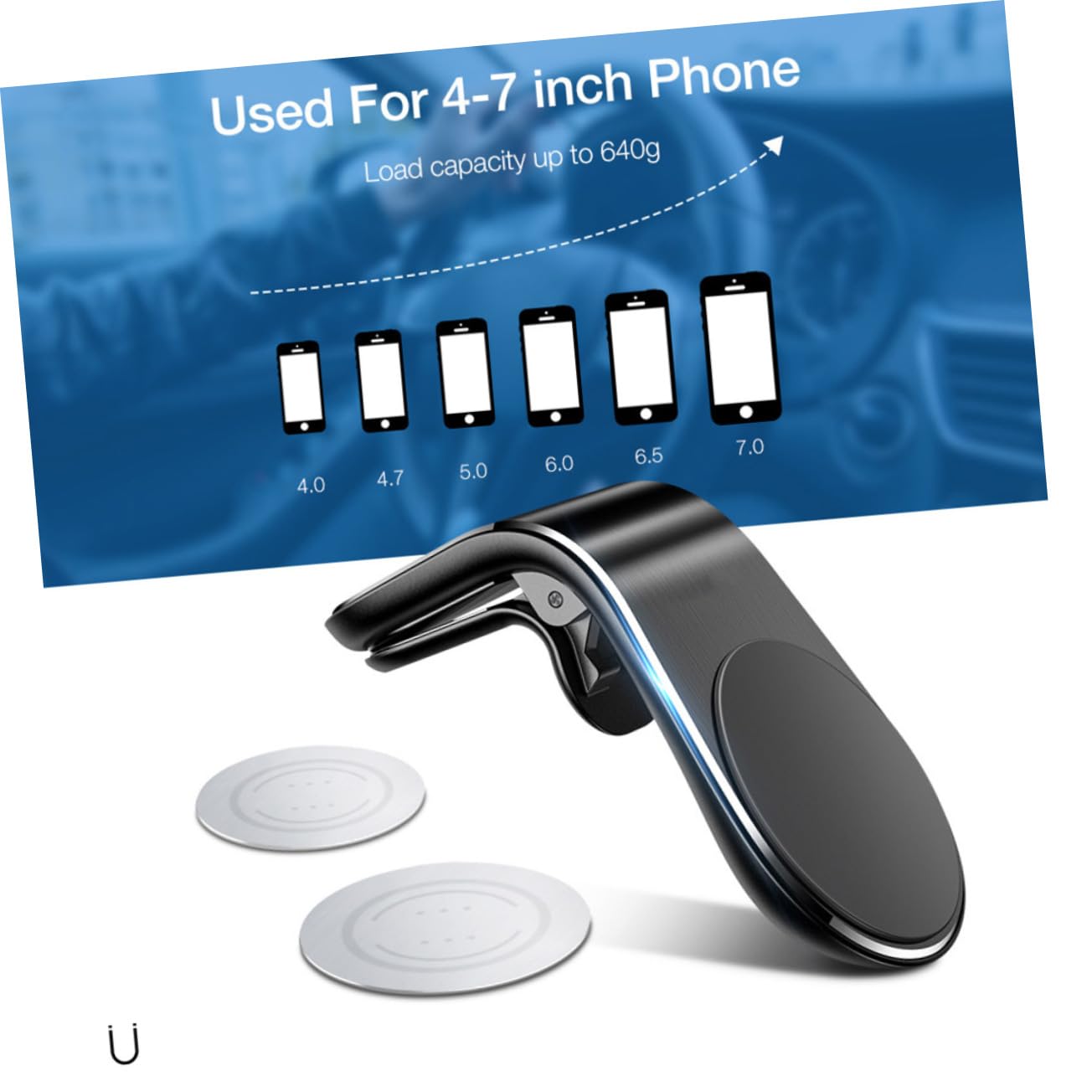 BESTonZON 3pezzi Per Smartphone Auto Per Clip Per Design e Facile Usare Compatibile Cellulari