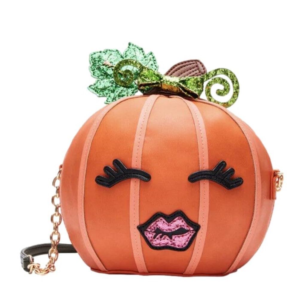 Betsey Johnson Pumpkin Kitch Crossbody Cross Body