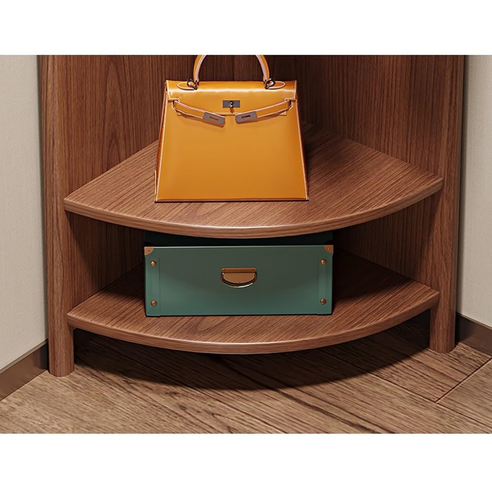 colgador de árbol Perchero esquinero de madera maciza for suelo, colgador for esquina de dormitorio, almacenamiento, nuevo estilo chino, estante for ropa sencillo for sala de estar árbol de pasillo(Be