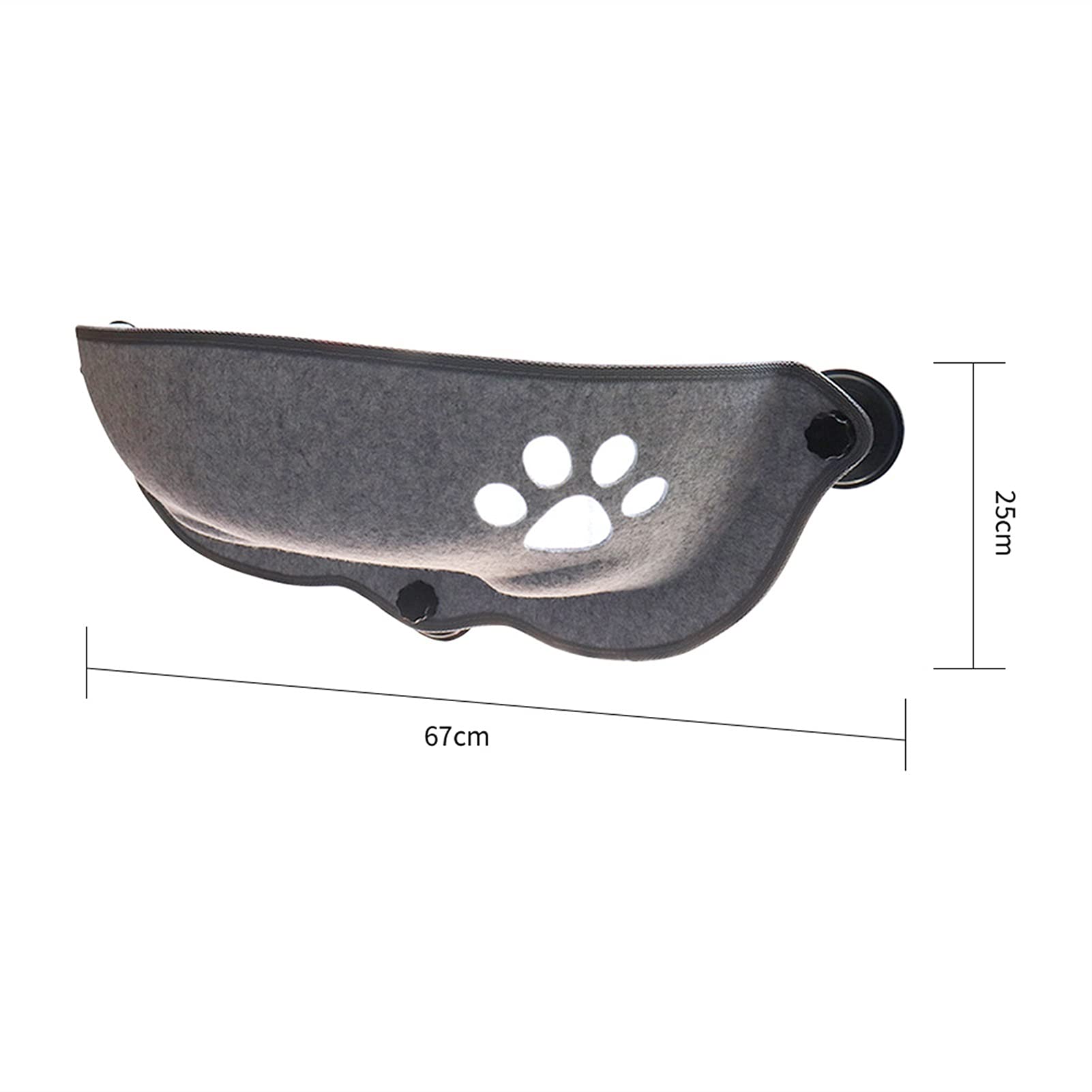 Hamaca de Gato Hamaca de la Ventana del Gato con Fuertes ventosas, para Gatos de Interior de Seguridad de Seguridad Hamaca para Mascotas