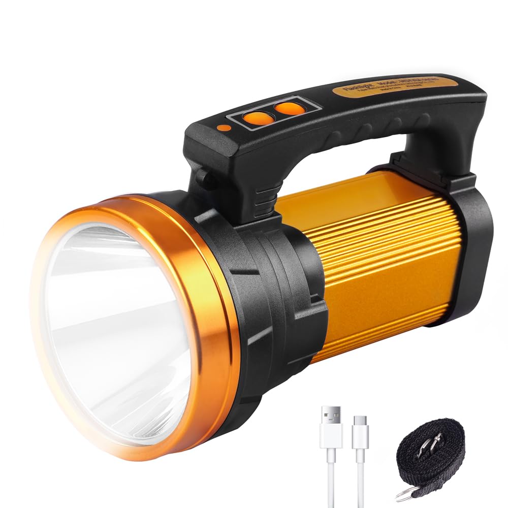 KINQILIN 1800LM Rechargeable Spotlight 13600mAh Spotlight