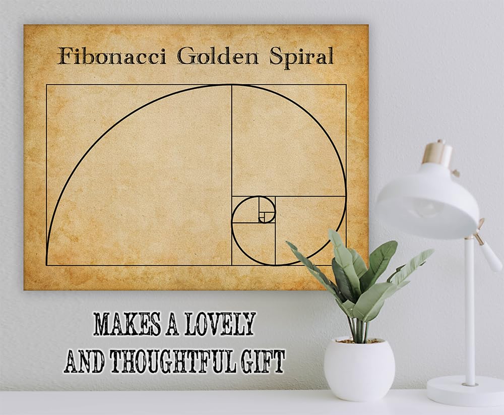 Golden Ratio Math Poster
