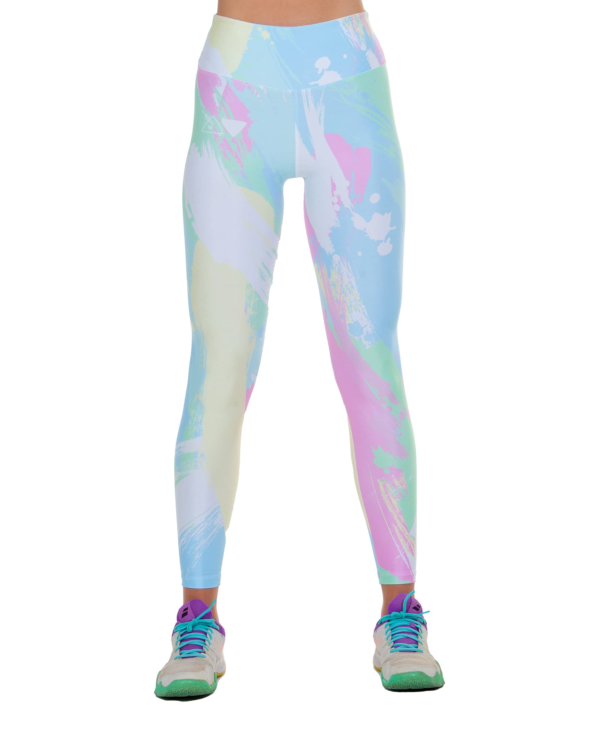 Dylow Leggings Depayser Manchas de Colores Pastel - Pantalones Deportivos Mujer