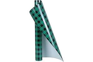 TORC Green Black Buffalo Plaid HTV Vinyl for Handmade Crafts