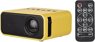 Yaazero YZ03 LED Projector Portable LCD Display Video Projector 800 Lumens 320x240 Pixel r Cartoon Movies Small Pocket Home Phone Projector r Home Theater Outdoor Movies Projector with USB/AV/TF in