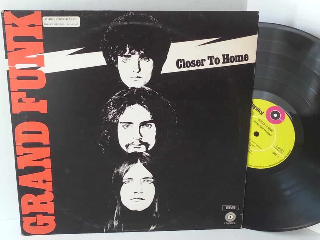 GRAND FUNK RAILROAD closer to home, E ST 471