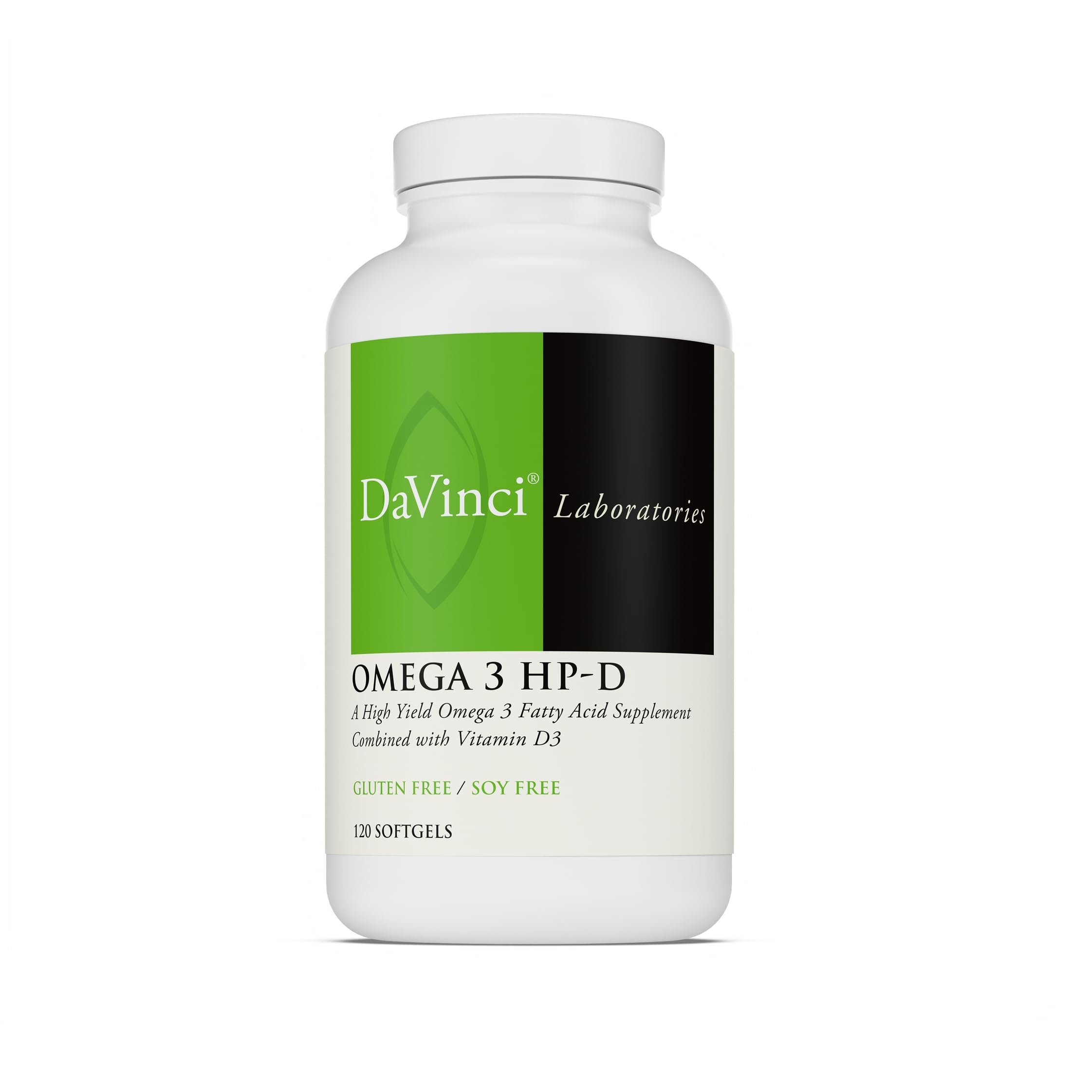 DAVINCI Labs Omega 3 HP-D, 120 Softgels