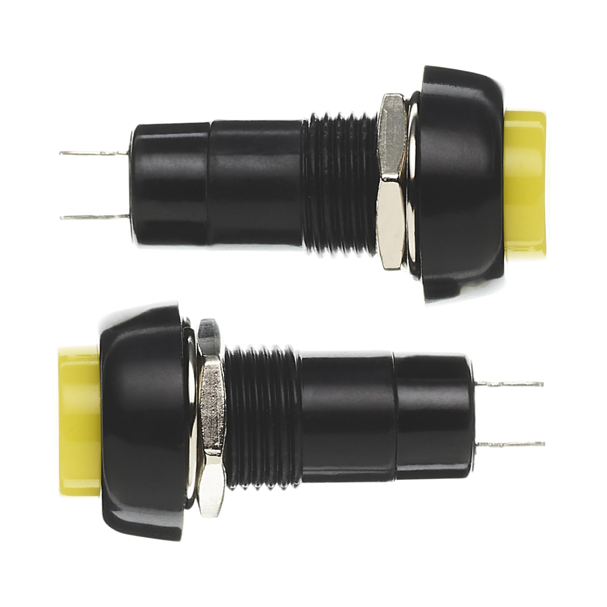 Interruttore A Pulsante Momentaneo 12mm Mini 125V 3A (2 Pezzi - Foto 4