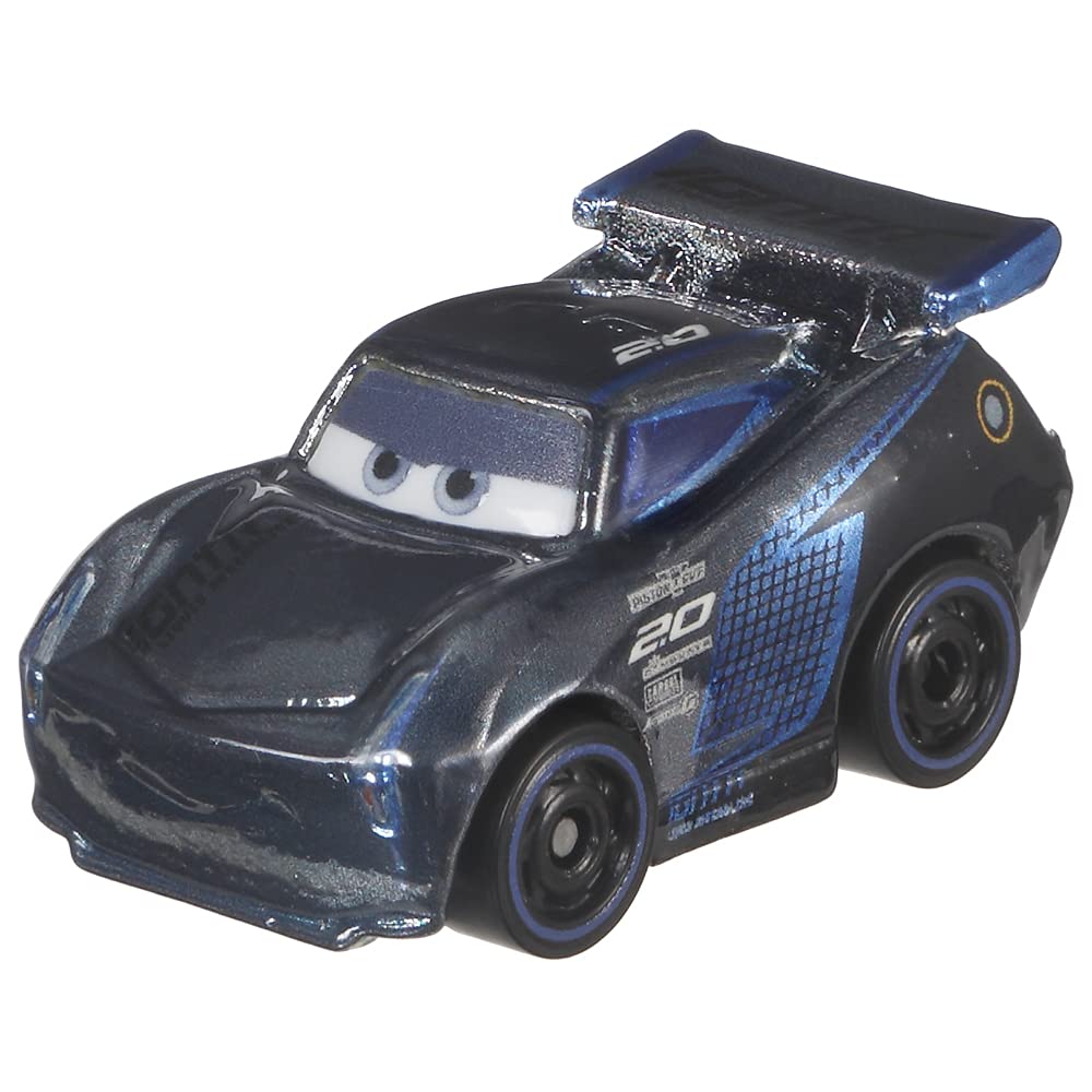 Cars Mini Racers Collectible Die-Cast Vehicle - FRR38 ~ Metallic Jackson Storm ~ Blue and Gray ~ #20 On The Side