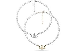 2PCS Pearl Necklace Set