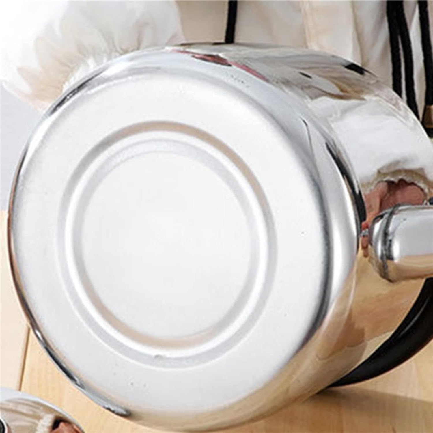 Coffeemaker Pots, 5L Stainless Steel Boiling Kettle Family Teapot Fast Heating Large Capacity Teapot Thickening Whistle Pot Coffee Pot