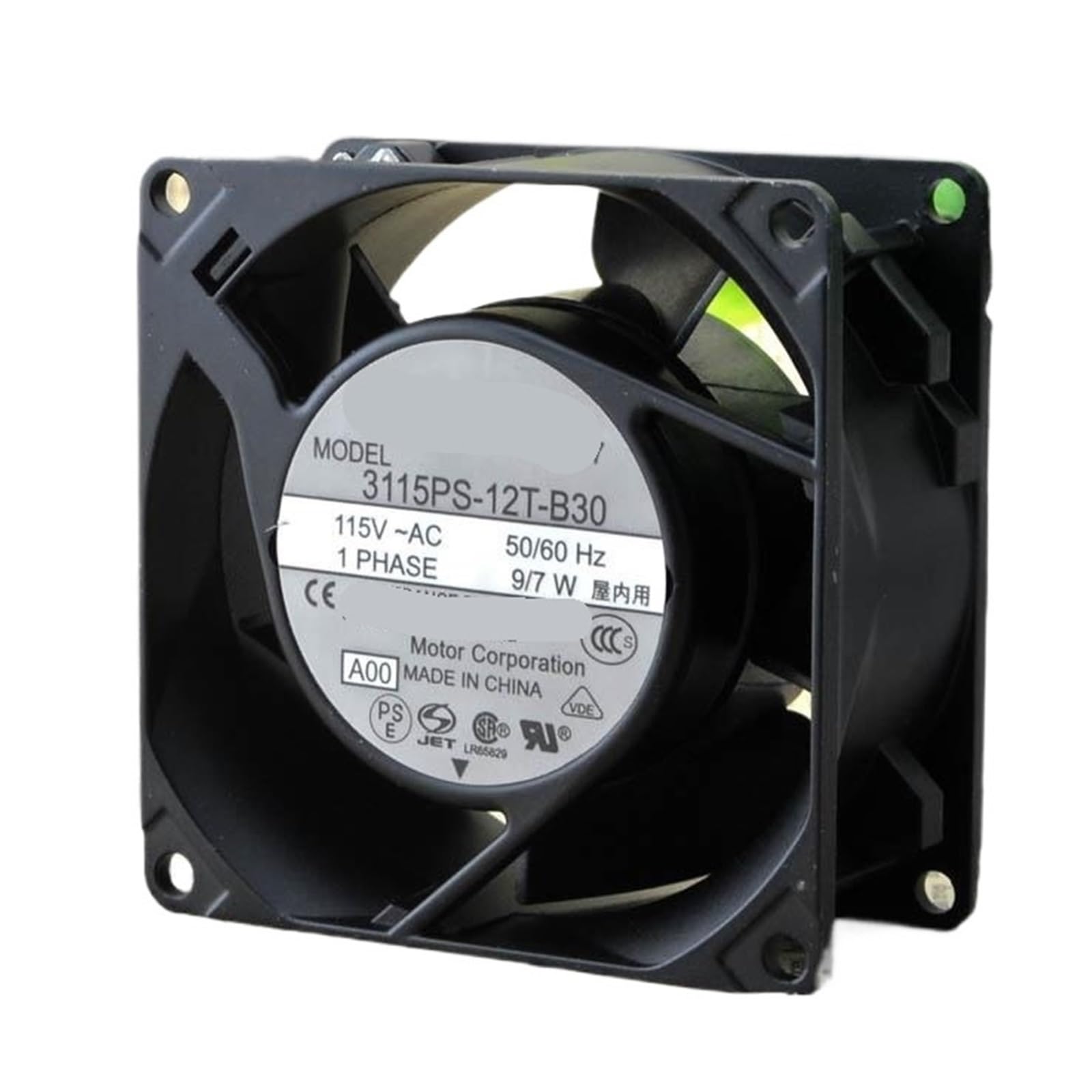 ANERTQUIH 3115PS-12T-B30 115V Cooling Fan