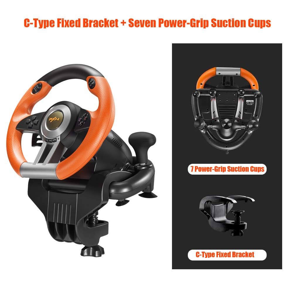 Amazon.com: PXN V3II PC Racing Wheel, USB Car Race Sim Game