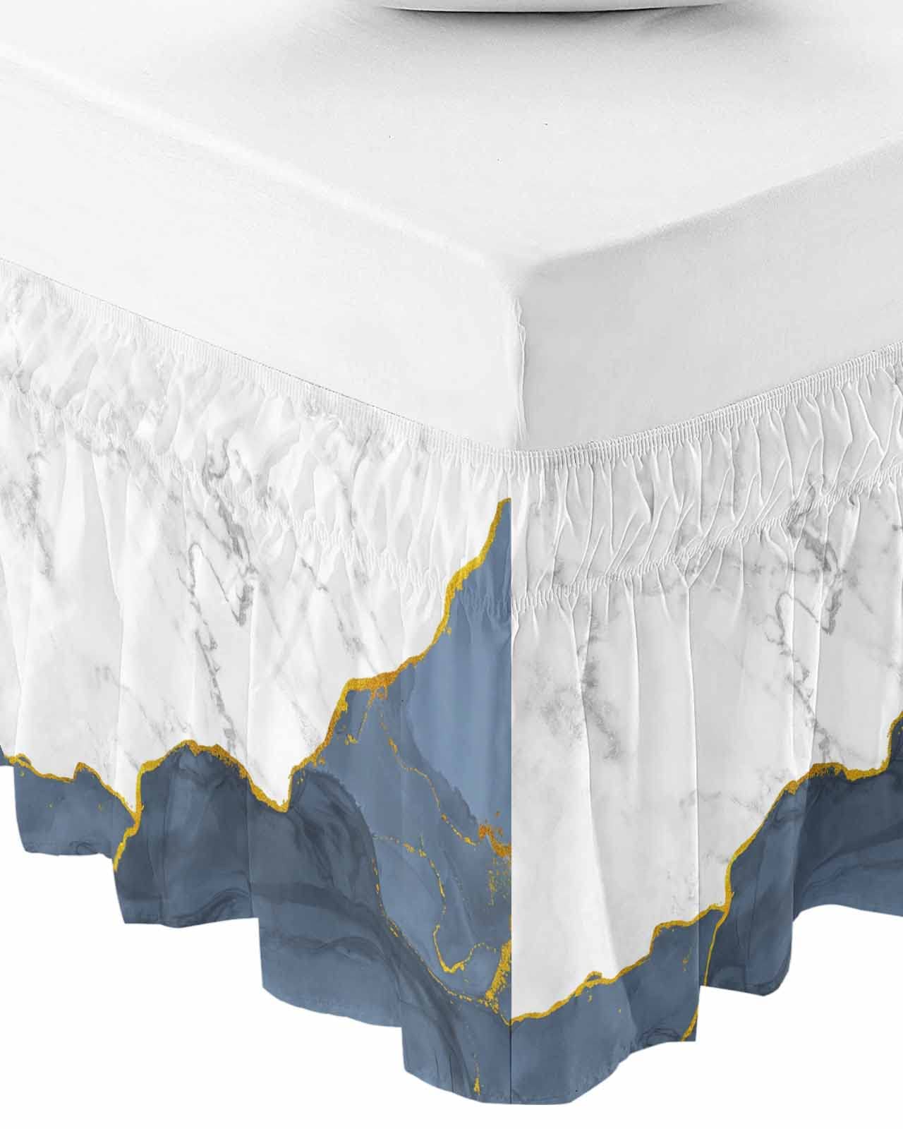18 Inch Bed Skirt Art Farmhouse Bed Skirt Cal King Size 18 Inch