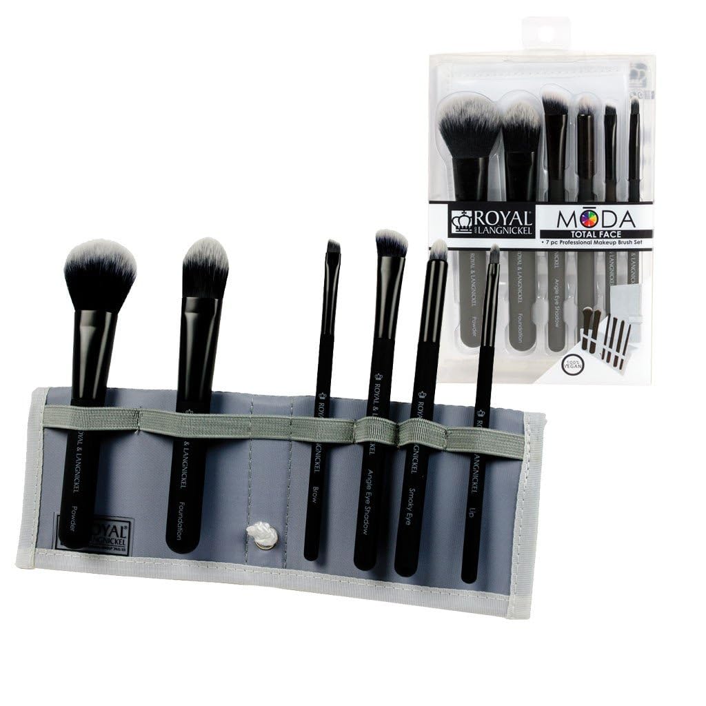 Royal And Langnickel Moda Total Face Brush Set 6 Pc