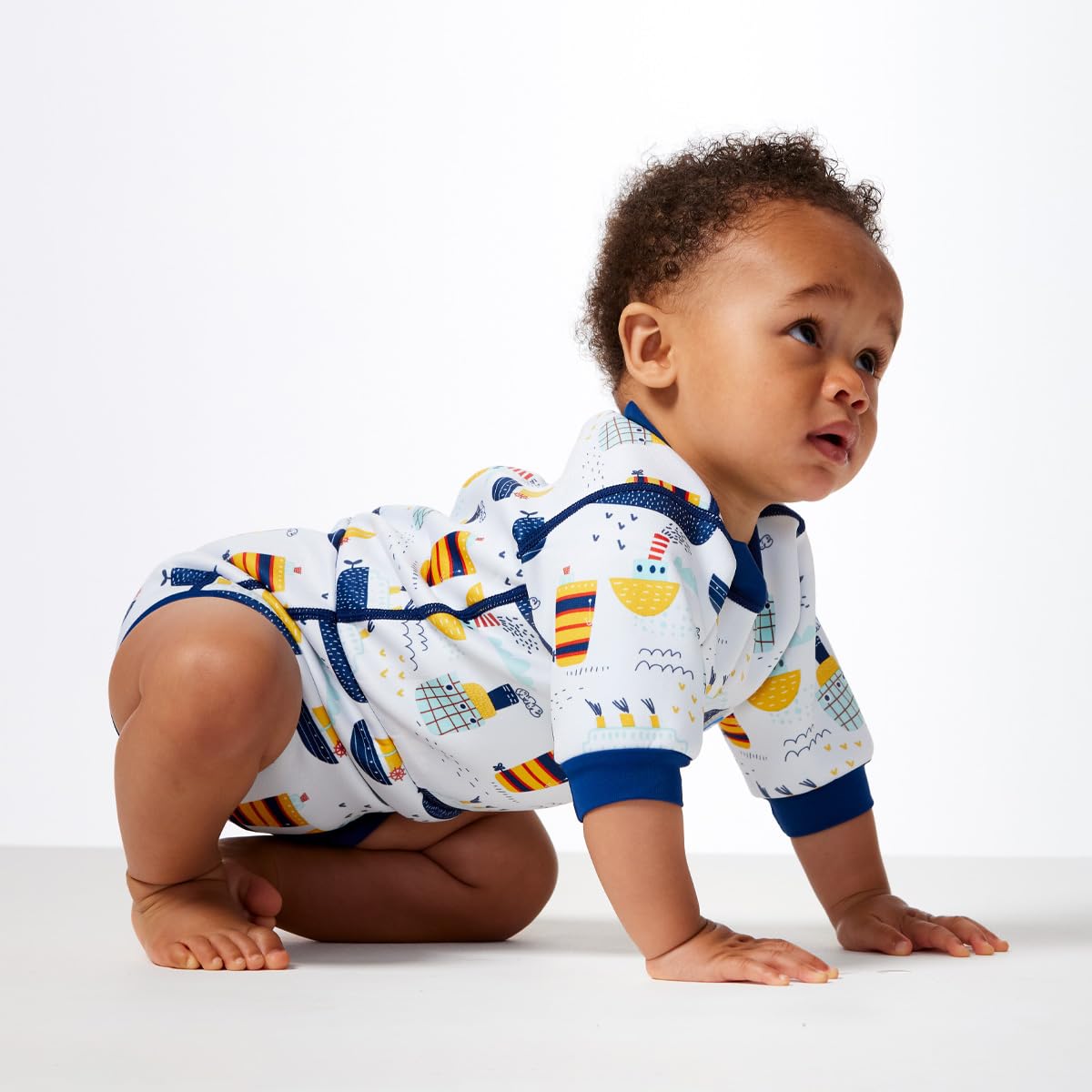 Splash About Strój kąpielowy jednoczęściowy Niemowlęta - chłopcy Happy Nappy Wetsuit (1 w zestawie)