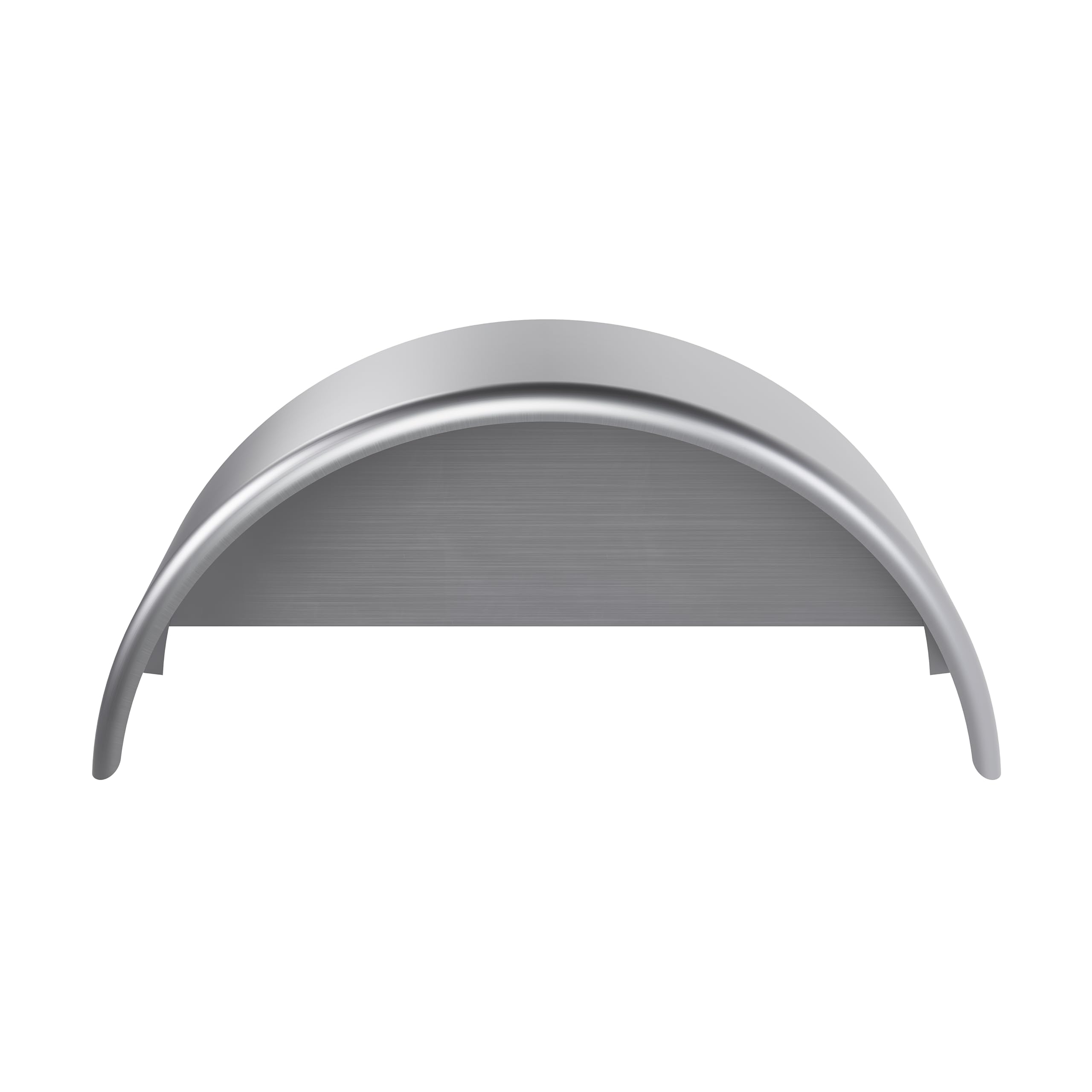 KUAFU Steel Round Trailer Fenders Single Axle & Fender Backs Fits 14"-16" Wheels 32" x 9" x 15" Compatible with Car Hauler Trailer Cargo Trailer Utility Trailer Landscape Trailer 2 Pcs