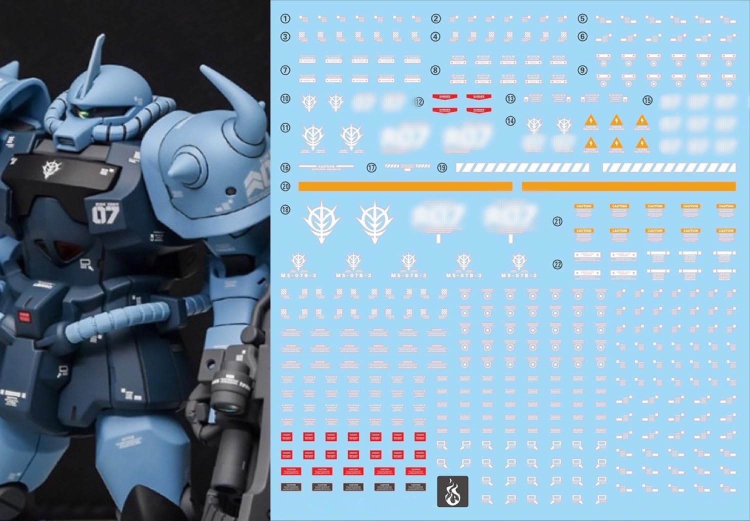 Amazon | 蛍光!! HG RG EG 1/144 ロボット MS 炎社ディテールアップ