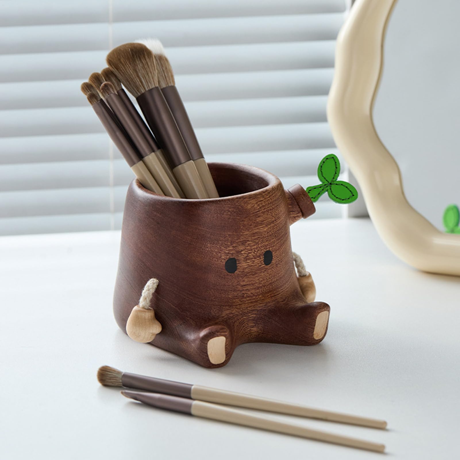 Stiftehalter Für Schreibtisch Großraum Organizer | Stiftebecher Für Schreibtischzubehör Für Pinsel, Trockenblumen, Zuhause, Schule, Büro, Bauernhaus, Bücherregal,