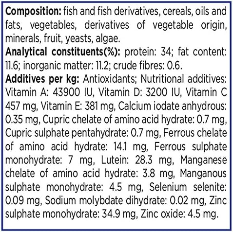 Aquarian Goldfish Food Flakes, 50g