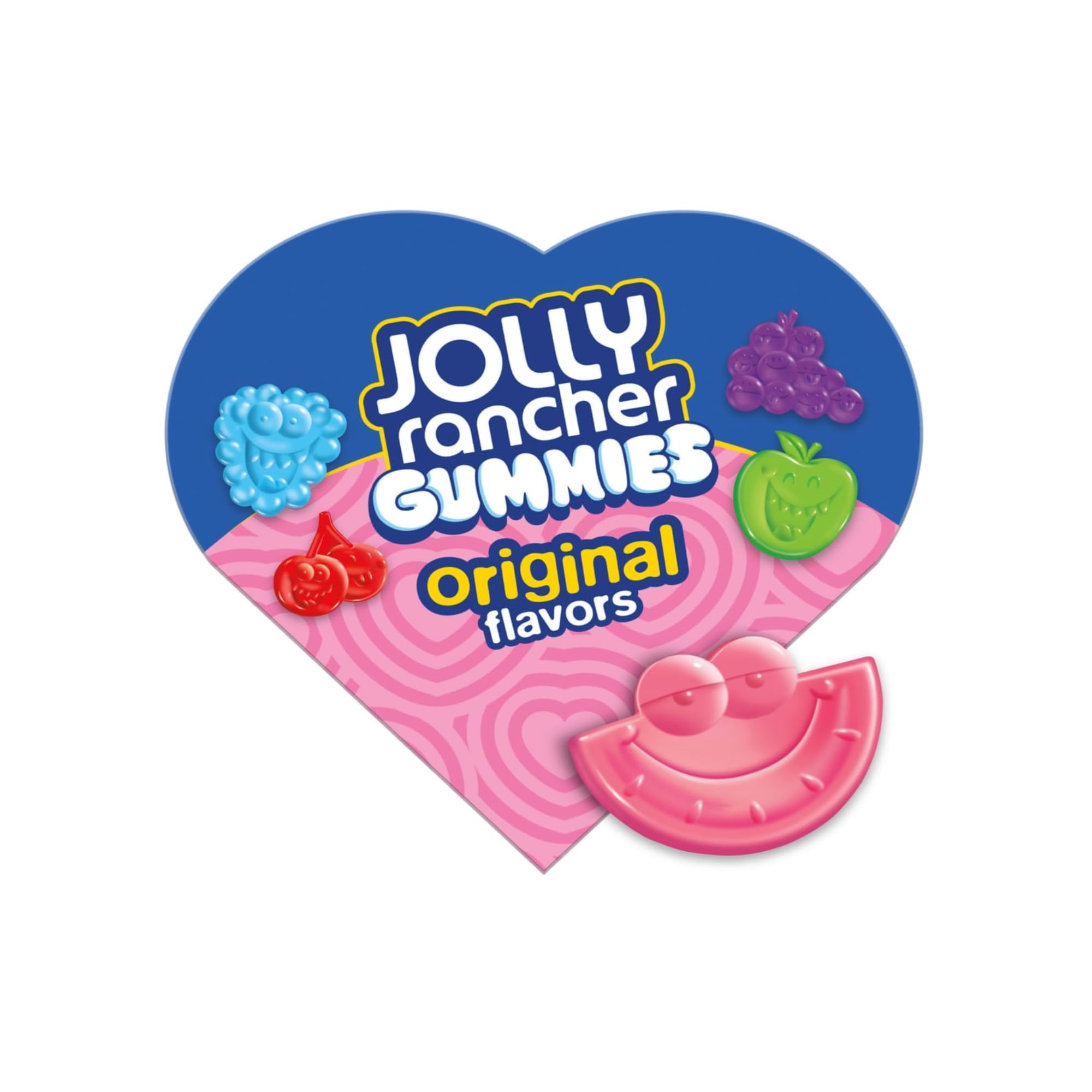 Jolly Rancher Valentine's Day Gummies - Heart Shaped Box - Delicious Classic Taste - Great for Giving that Special Someone