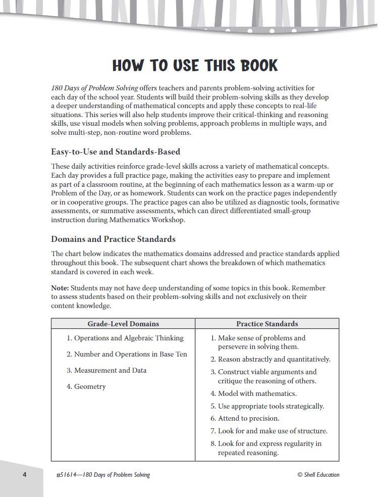 180 Days of Problem Solving for Second Grade - Build Math Fluency with this 2nd Grade Math Workbook (180 Days of Practice) - Image 3