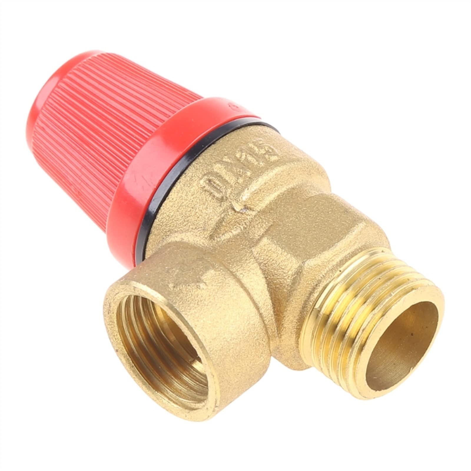 HDPHCRIUN Valve Brass Safety Drain Relief Swithch for Solar Water Heater Inner&Outer Wire(5BAR)