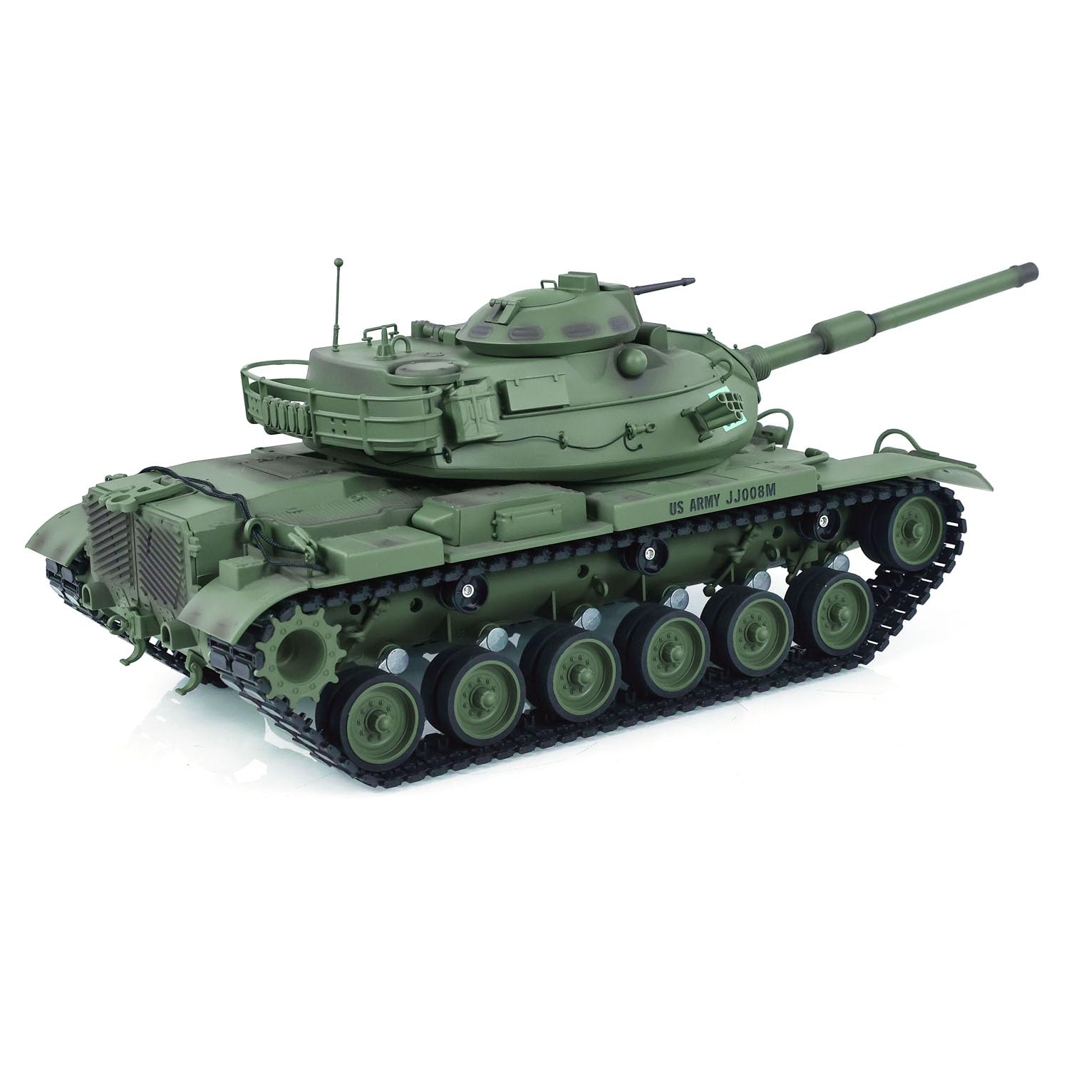 TOUCAN RC HOBBY TD Modelo 1/16 RC Tank M60A3 USA Control remoto BB Infrarrojo Battle Model Smoke