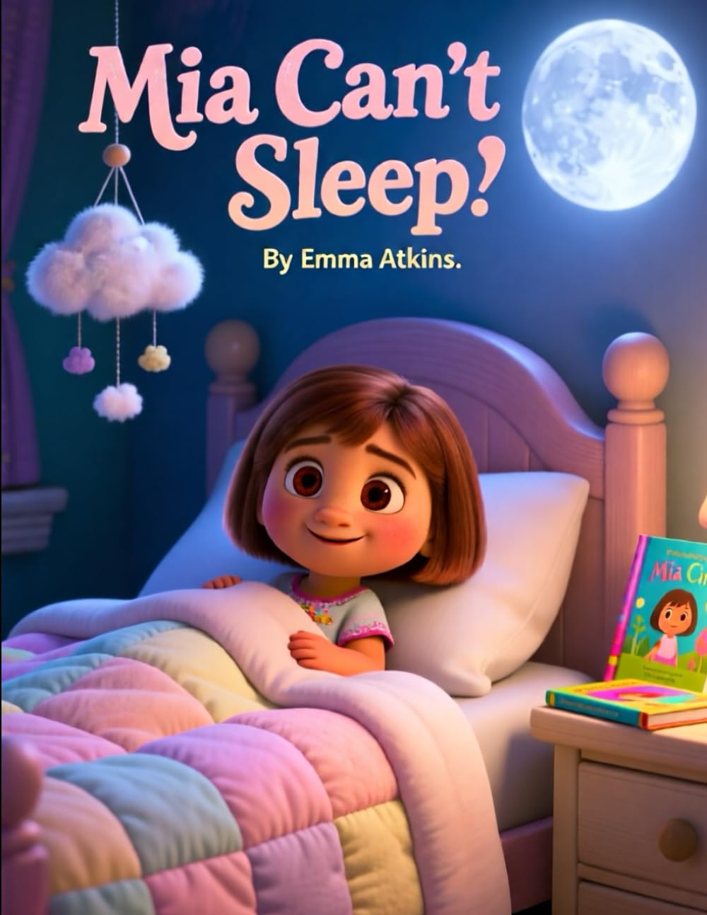 Mia Can’t Sleep: A Gentle Bedtime Story to Calm Busy Minds and Help Little Ones Drift Off to Sleep