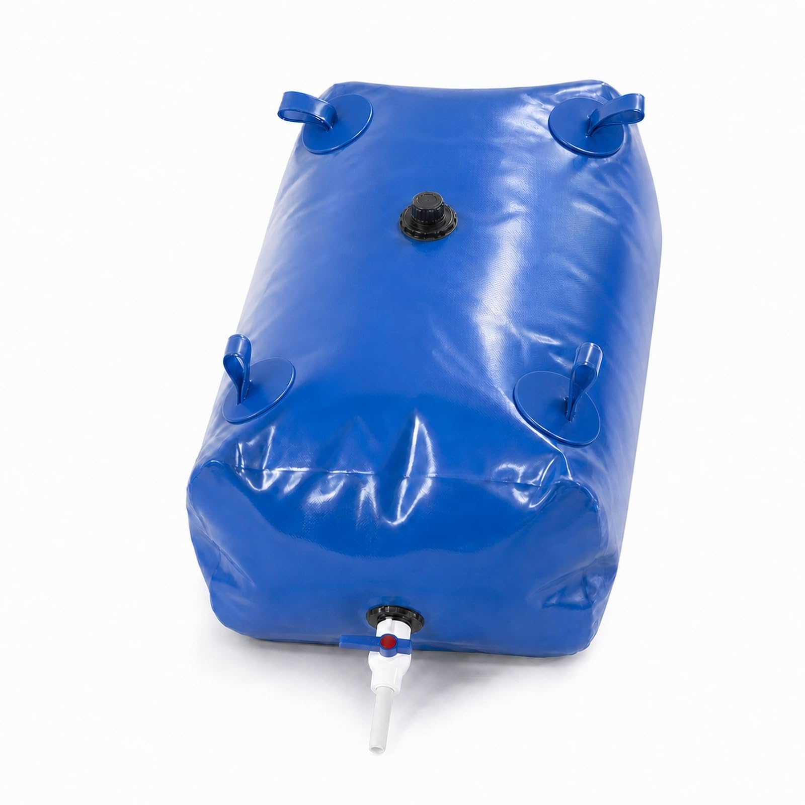DepóSito De Agua Plegable,Vejiga De Almacenamiento De Agua PVC,Vejiga del Almacenamiento De Agua con VáLvula,Deposito Agua Flexible Gran Capacidad,Resistente Fugas,para Riego AgríCola