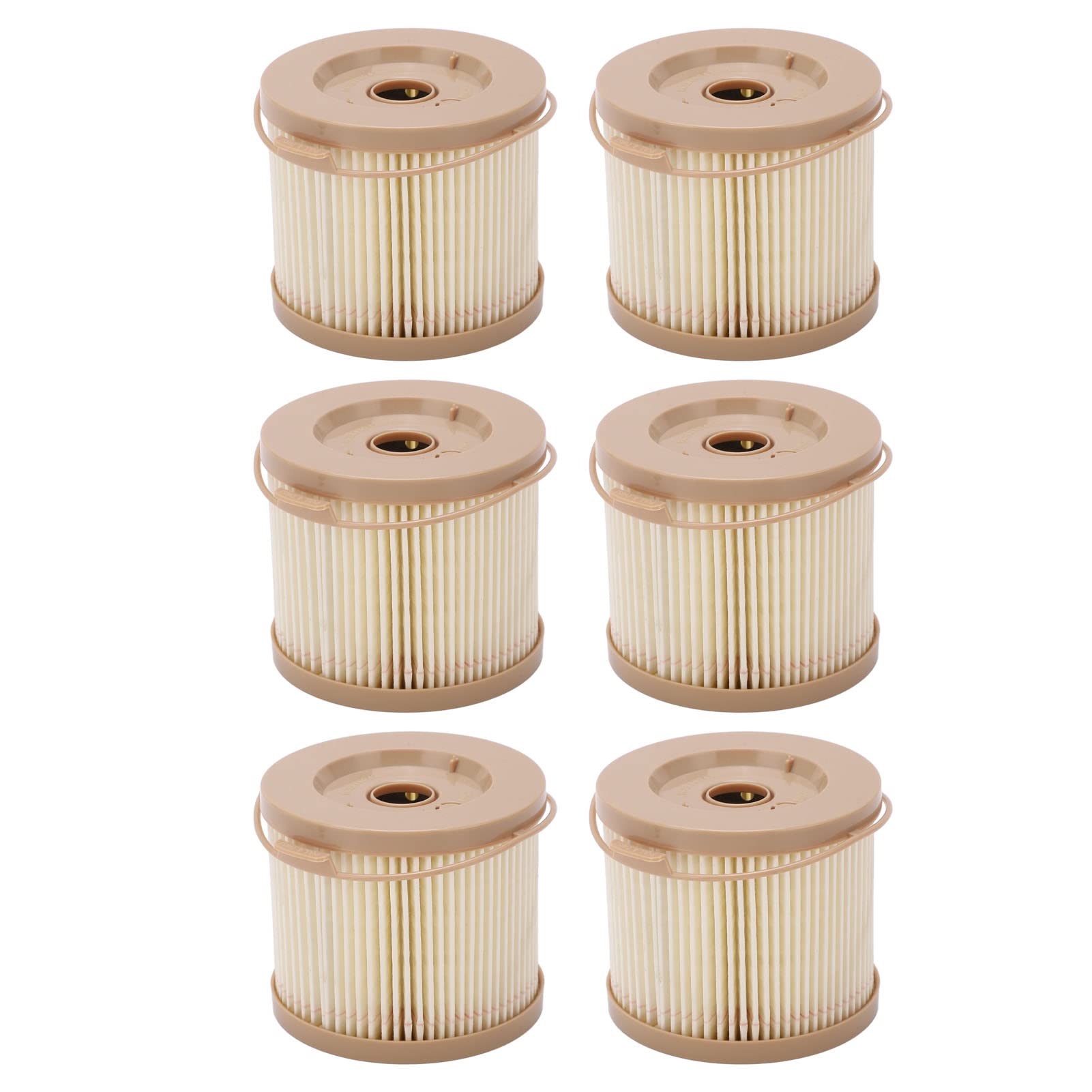 Separador de Agua del Filtro de Combustible, Reemplazo Kit de 6 Piezas Filtro de Agua de Aceite para RACOR 2010PM, OR 500FG, Calidad Alta para Hogar, Auto, Industria