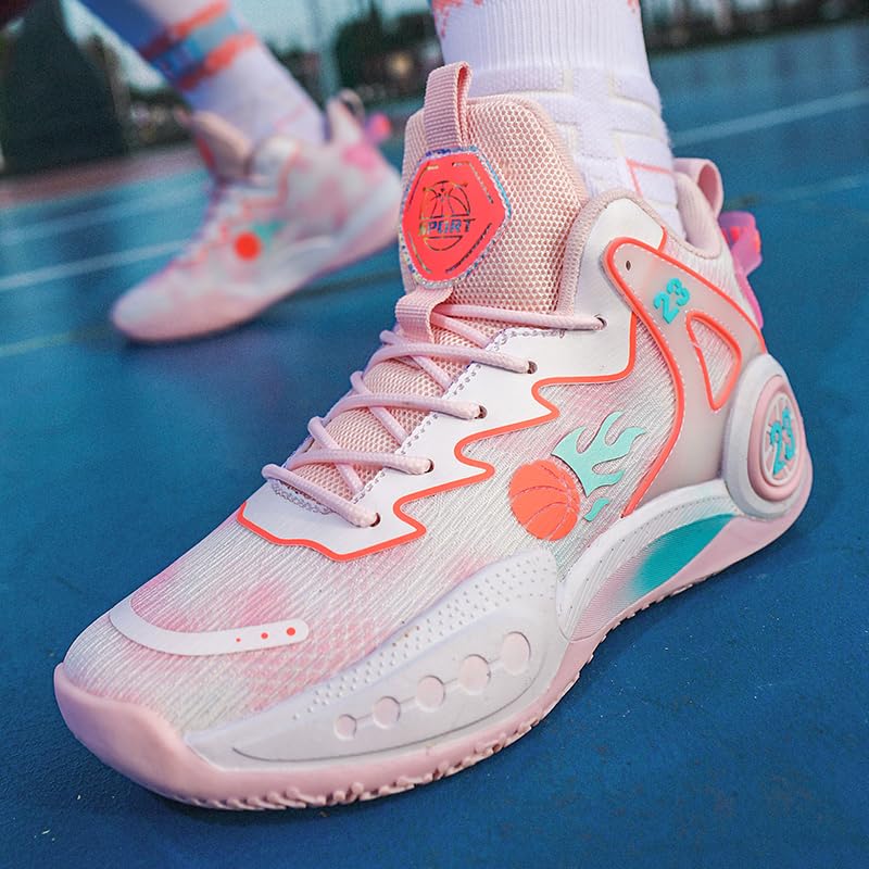 Women Men Basketball Shoes Neutral High Rebound Sport Shoes Breathable Anti Slip Sneakers Fashion Outdoor Sport Volleyball Shoes4