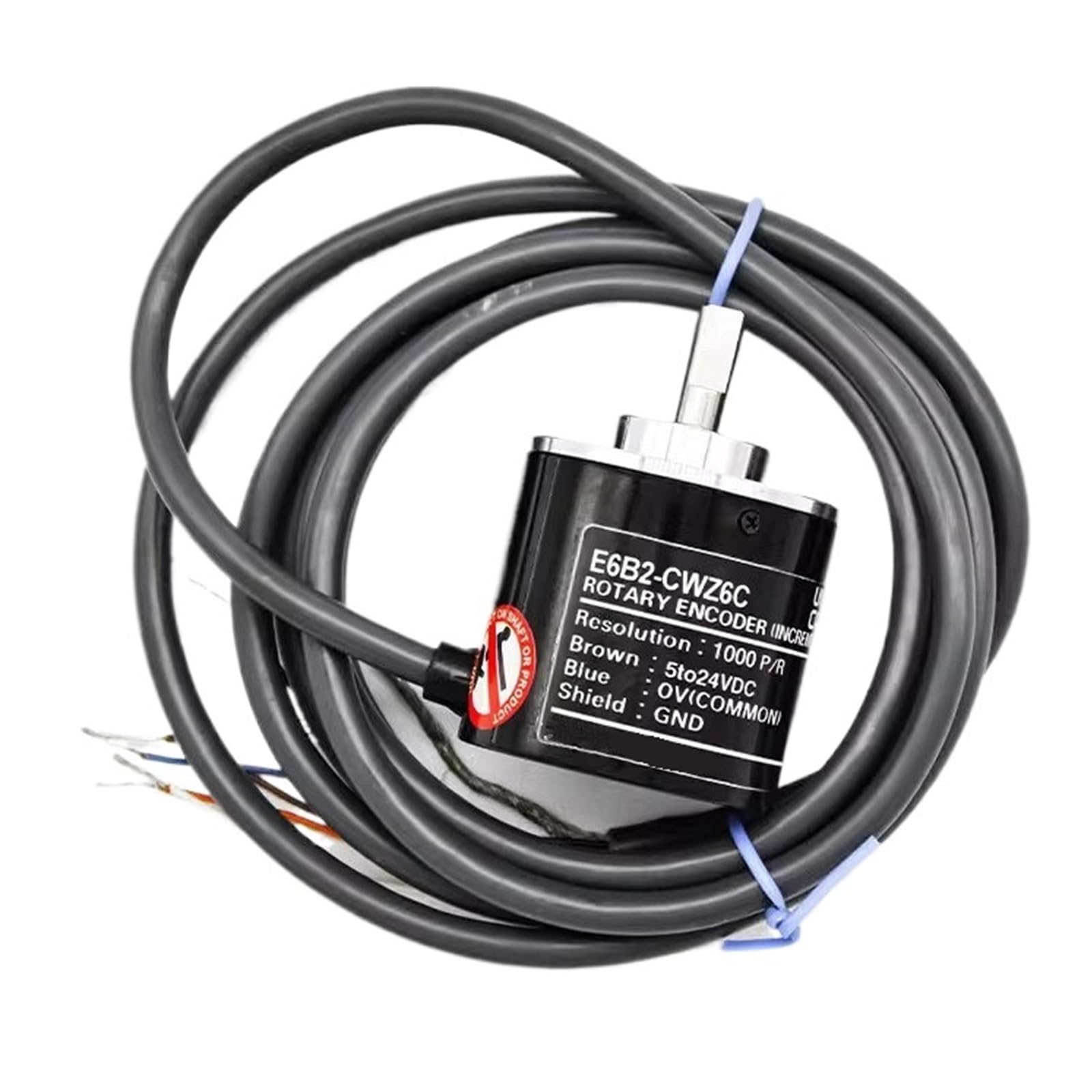 FCARUMIQP Photoelectric Rotary incremental Encoder E6B2-CWZ5B-10PR CWZ5B-100PR CWZ5B-600PR CWZ5B-1024P CWZ5B-1500PR Z6B2-CWZ5B-5000PR(E6b2-cwz5b-1500pr)