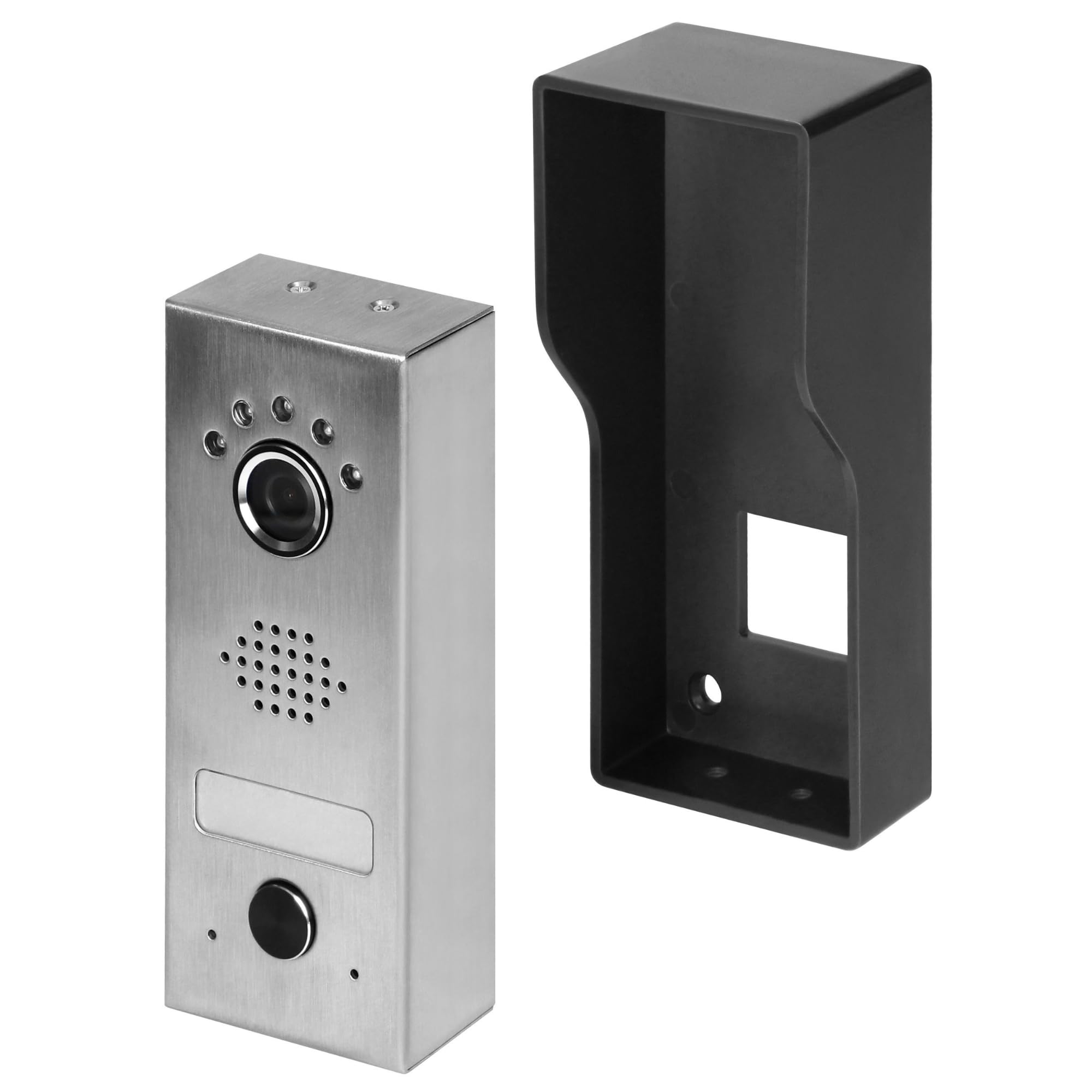 Video Türsprechanlage mit Türöffner 4-Draht Full HD Türsprechanlage mit Kamera Gegensprechanlage mit Türöffner Sichere Überwachung und Kommunikation
