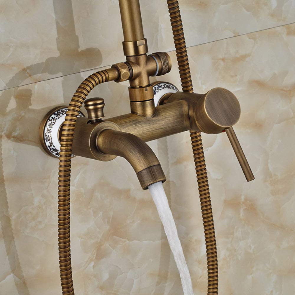 recién baño Juego Grifo con Manual de Ducha antigüedad
