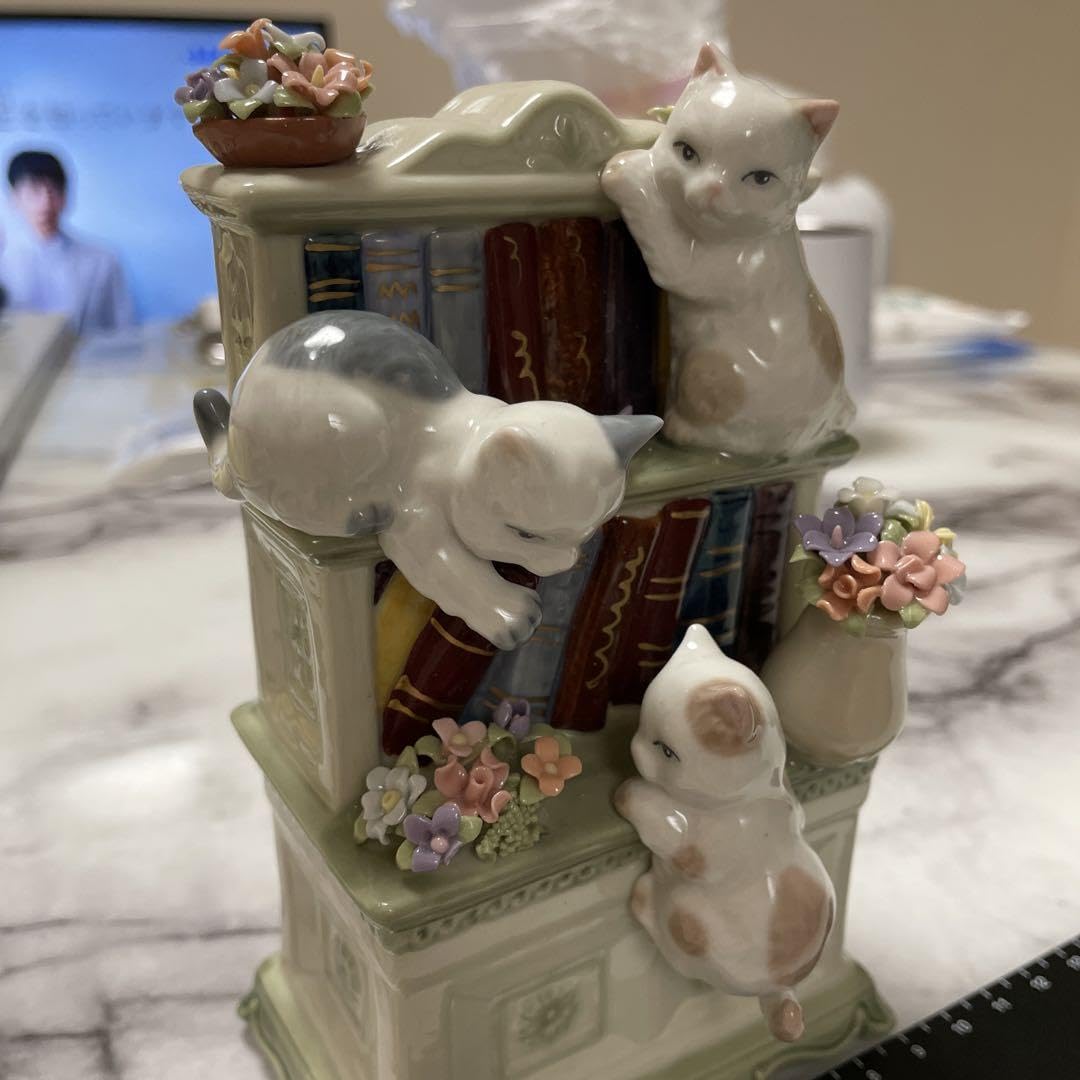 ①わちふぃーるど 陶器製 オルゴール 新品 箱入り 3体セット ①わちふぃーるど ダヤン 陶器製 オルゴール 新品 箱入り 3体セット
