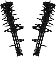 Vista 78 de Detroit Axle - 2 puntales traseros para Lexus RX330 Toyota Highlander 2004-2007, 2007 RX350, 2 puntales completos con montaje de resorte helicoidal