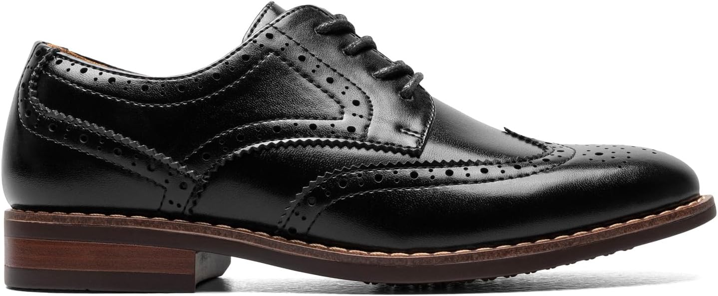 Florsheim Boys' Rucci Jr. Wing Tip Oxford (Toddler/Little Kid/Big Kid)