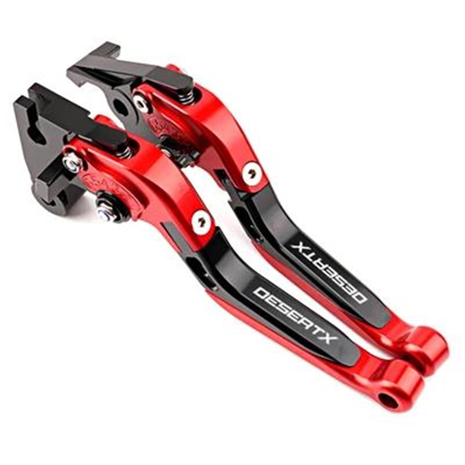 Palancas de freno Ducati DesertX 2021-2024 manetas embrague rojas