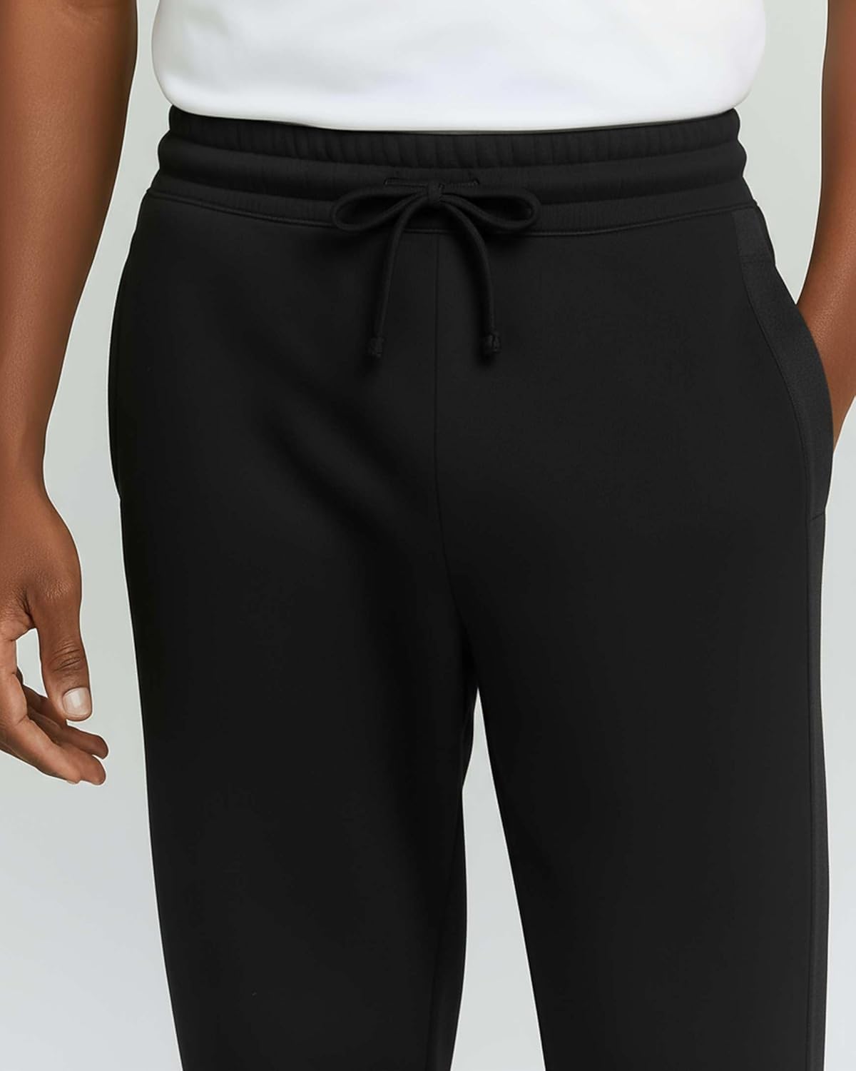 Real Essentials 3 Pack: Men's Cotton Fleece Jogger Sweatpants - Athletic Pants Bottoms with Pockets (Big & Tall Available) - Image 4