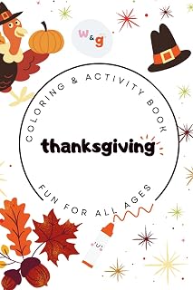 Thanksgiving Grab & Go Coloring & Activity Book - Travel Size: Screen-Free Holiday Fun for Kids | Turkeys, Pumpkins & Mazes for Creative Learning Ages ... Size Holiday Coloring & Activity Books)