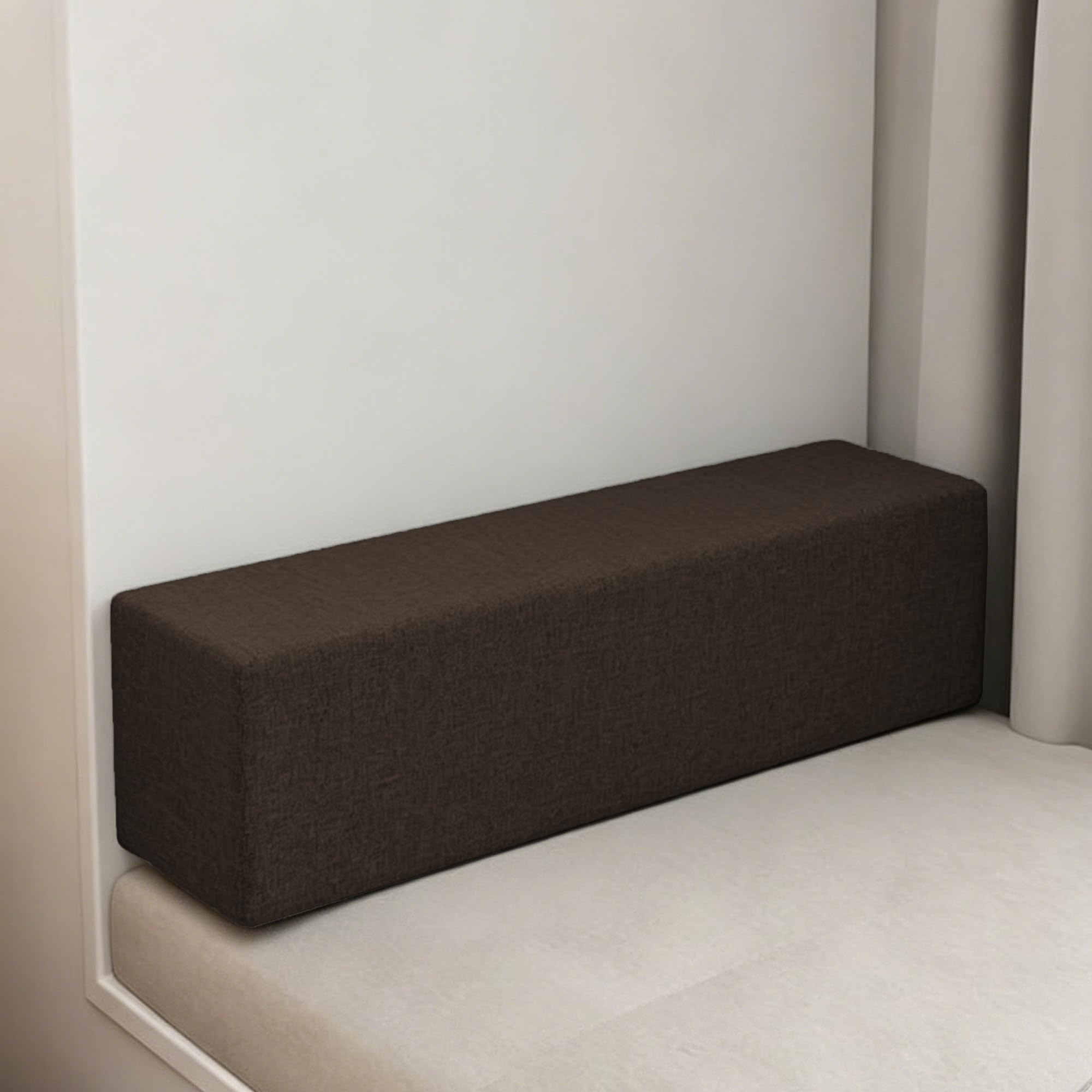 Coussin en mousse haute densité 120 cm pour accoudoir et soutien lombaire