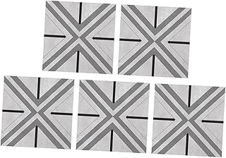 BESPORTBLE 5 Folhas De Adesivos De Chão Guarnição Do Chão Adesivo De Mármore Adesivos De Azulejos De Mármore Backsplash Azulejos Decalques De Azulejos Adesivos Autoadesivos Decalques De