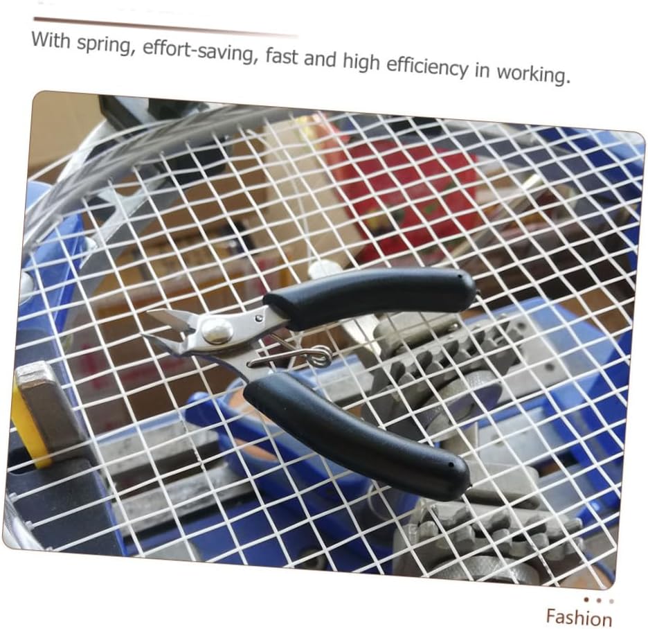 Mipcase 2pcs Professional Wire Cutting Pliers for Racket Stringing Machines and Easy to Clean Multi-functional Tool for Tennis and Badminton Accessories