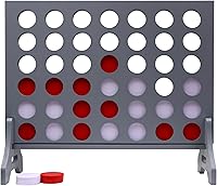 Vista 9 de Tailgating Pros Cuatro Gigante Gris Premium en una Fila con Estuche de Transporte - Juego de Patio Exterior Jumbo de Gran Tamaño - Conecta Múltiples