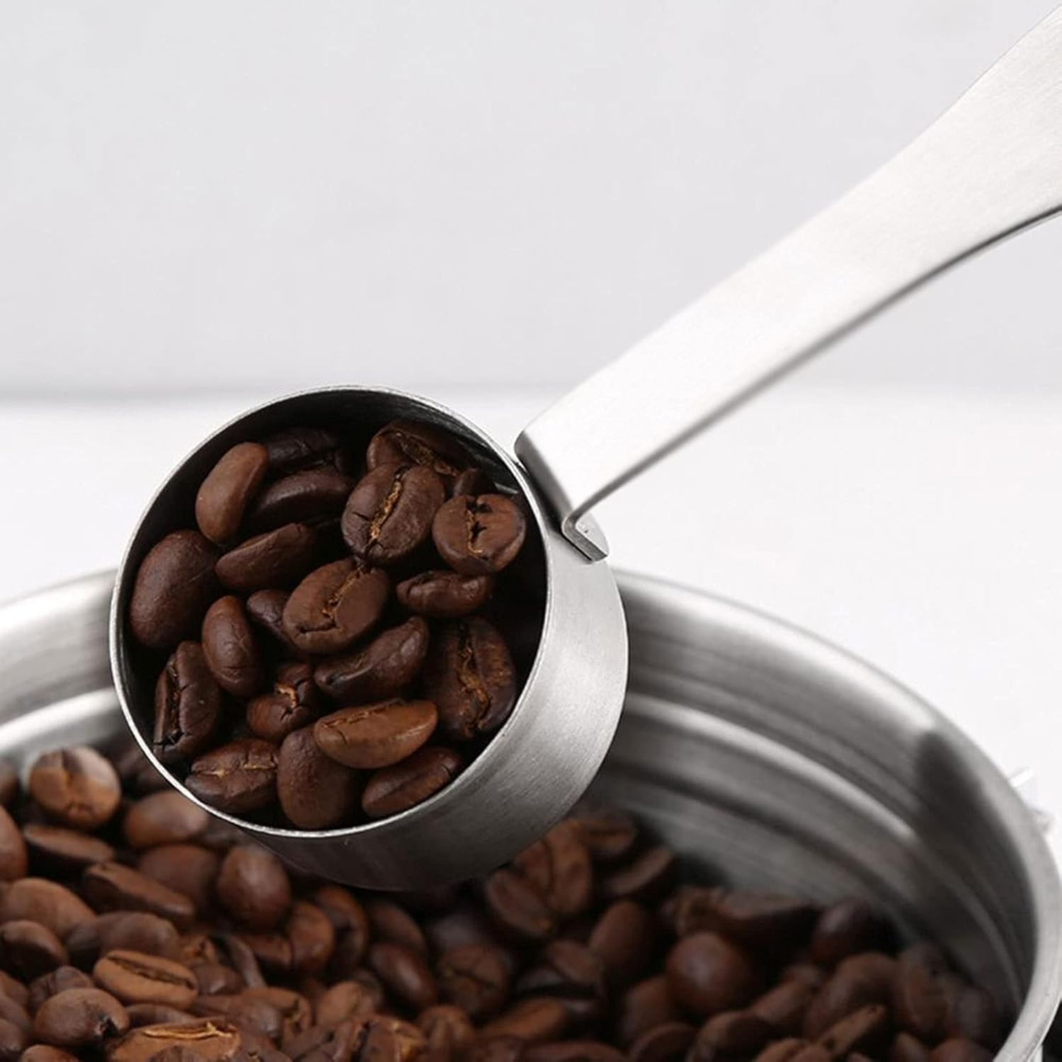 cs Cooking Spoons 15ml Coffee Scoop Multifunctional Polished Surface Food Grade Stainless Steel Coffee Measuring Spoon Kitchen Coffeeware