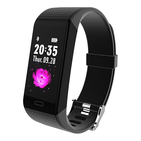 Riversong Wave O2 Colored Smart Band (Black) Amazon.in Jewellery