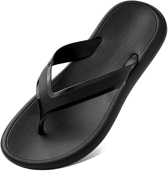 Men's Flip Flops Sandal Casual Comfortable Outdoor Thong Sandals for Men Summer Beach Slides Lightweight Non-Slip Shoes
