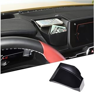 Fit for Toyot@ Supr@ GR A90 A91 MK5 2019-2024 Dashboard Storage Box, ABS Dash Panel Tray Organizer, Console Storage Tray Organizer, Auto Interior Storage Accessories, 1PCS, Black