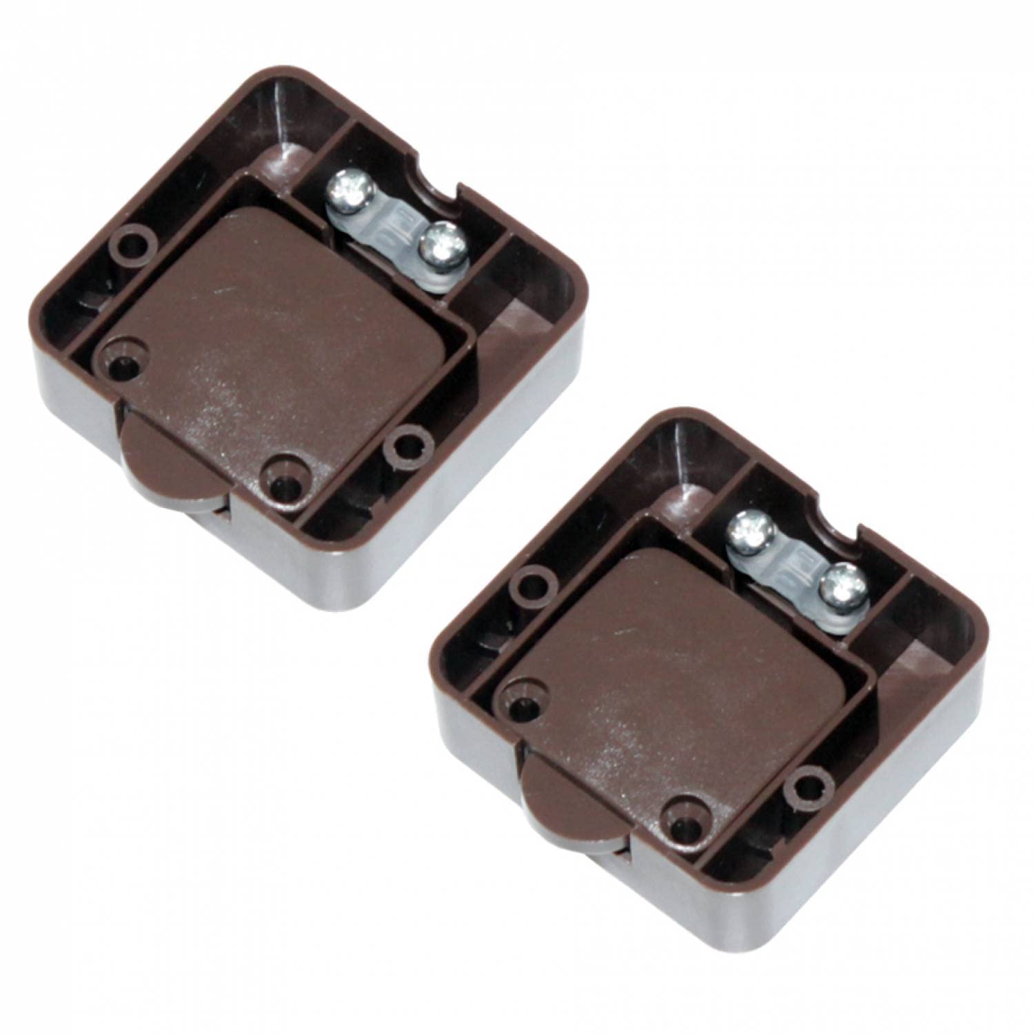 Interruttore A Contatto Per Porte - 2 Pezzi Per Armadi, Ripostigli - Accensione Luci Automatica - 250V 2A - Colore Nero - Foto 8